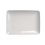 6 assiettes plates rectangulaires Modulo Blanc 30 x 22 cm Guy Degrenne